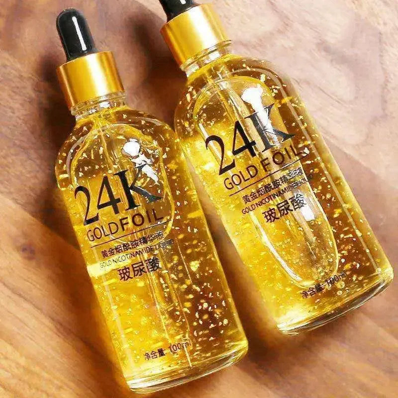 24K Gold Hyaluronic Acid Face Serum – Anti-Aging & Whitening